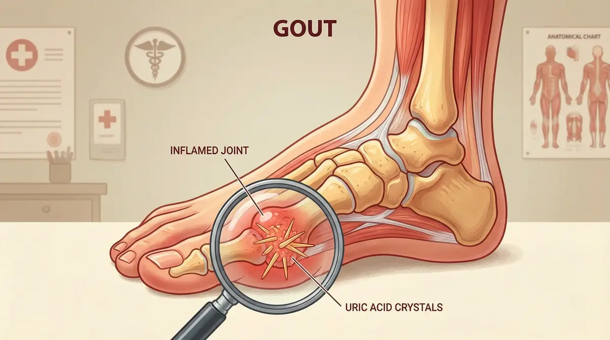 Gota: Sintomas e Controle do Estilo de Vida